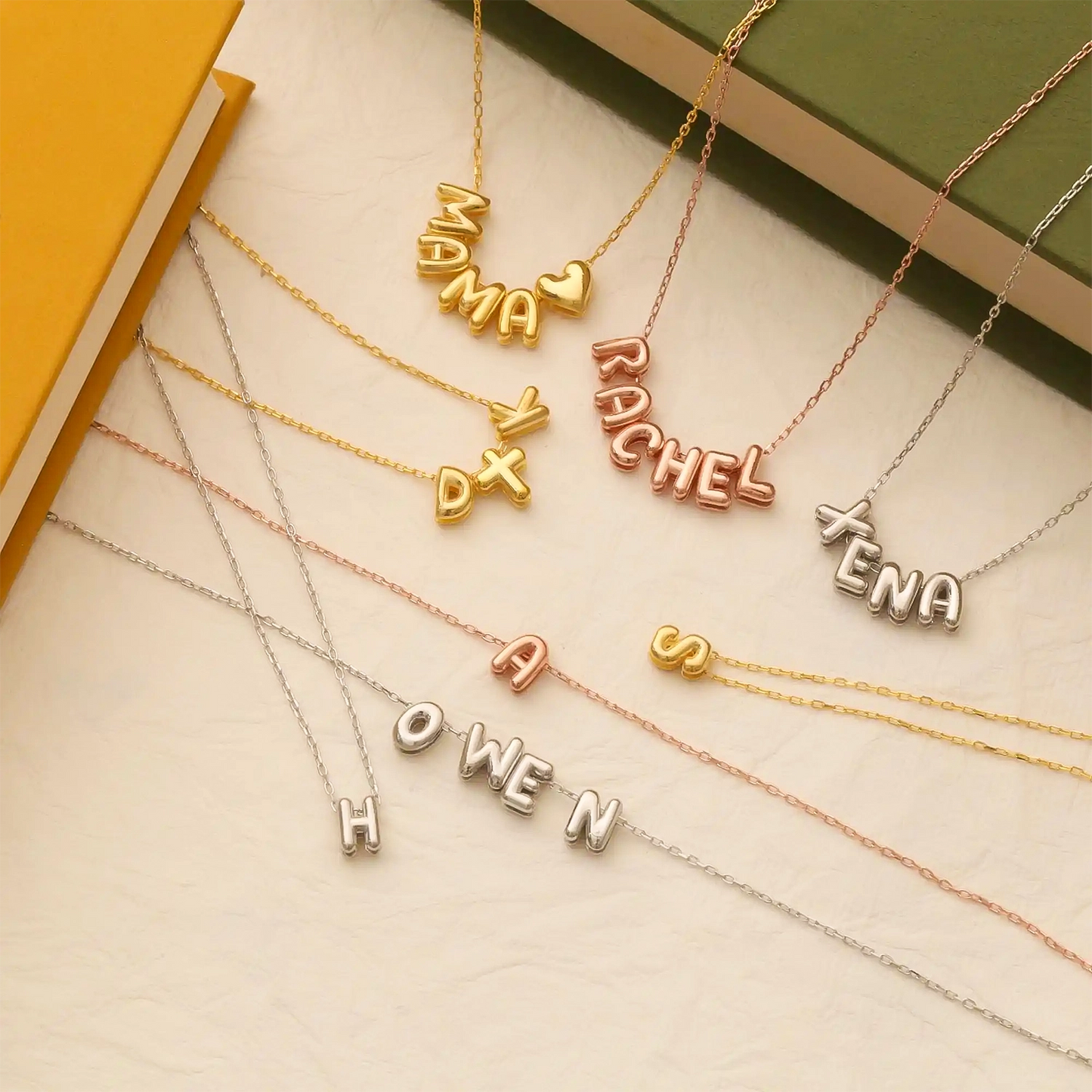 Veilixx™ Bubble Name Necklace