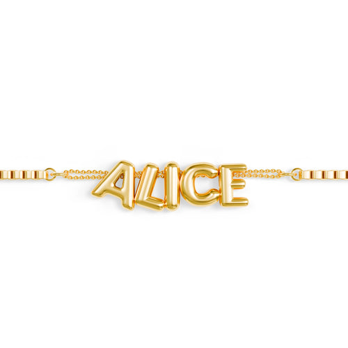 Veilixx™ Bubble Name Bracelet