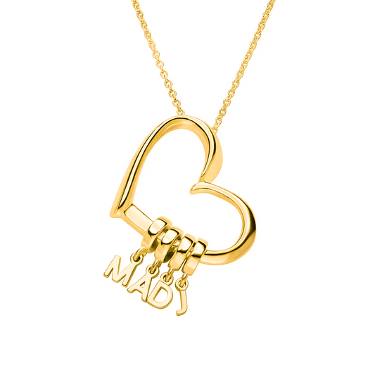 Veilixx™ Heart Drop Initials