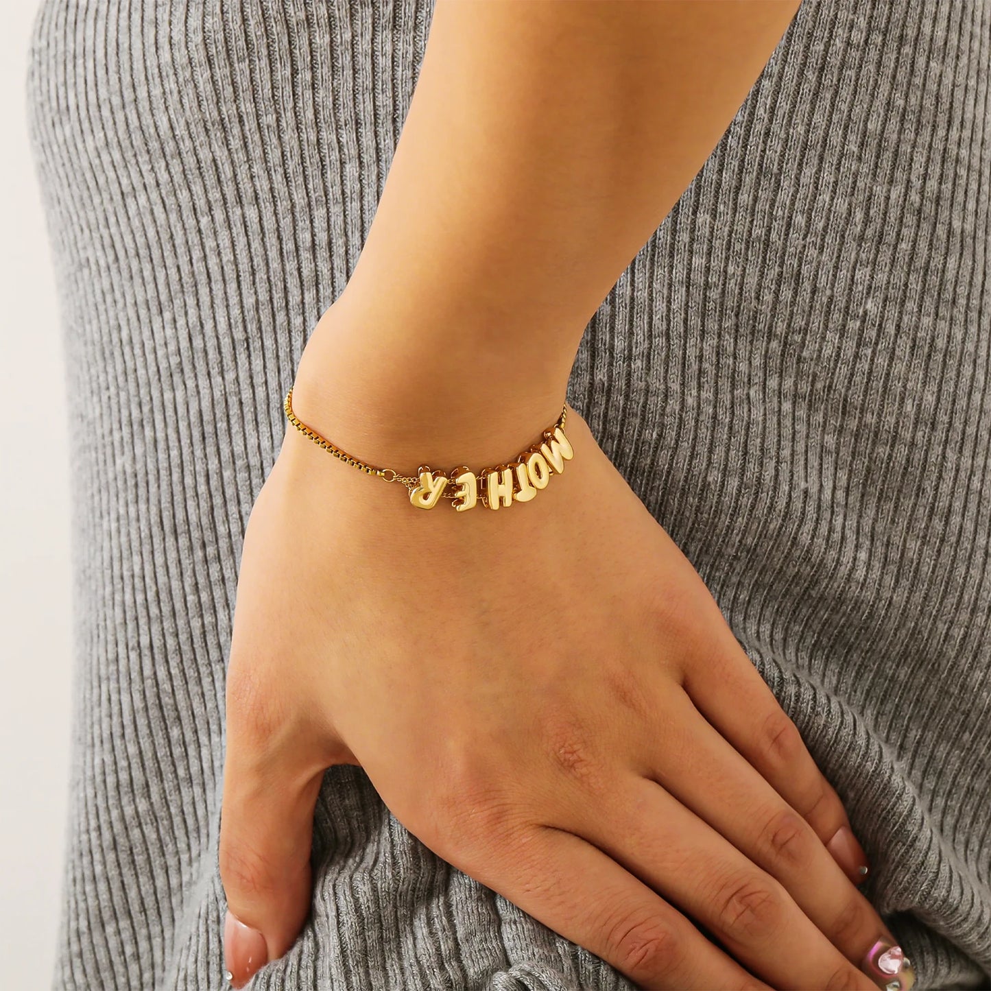 Veilixx™ Bubble Name Bracelet