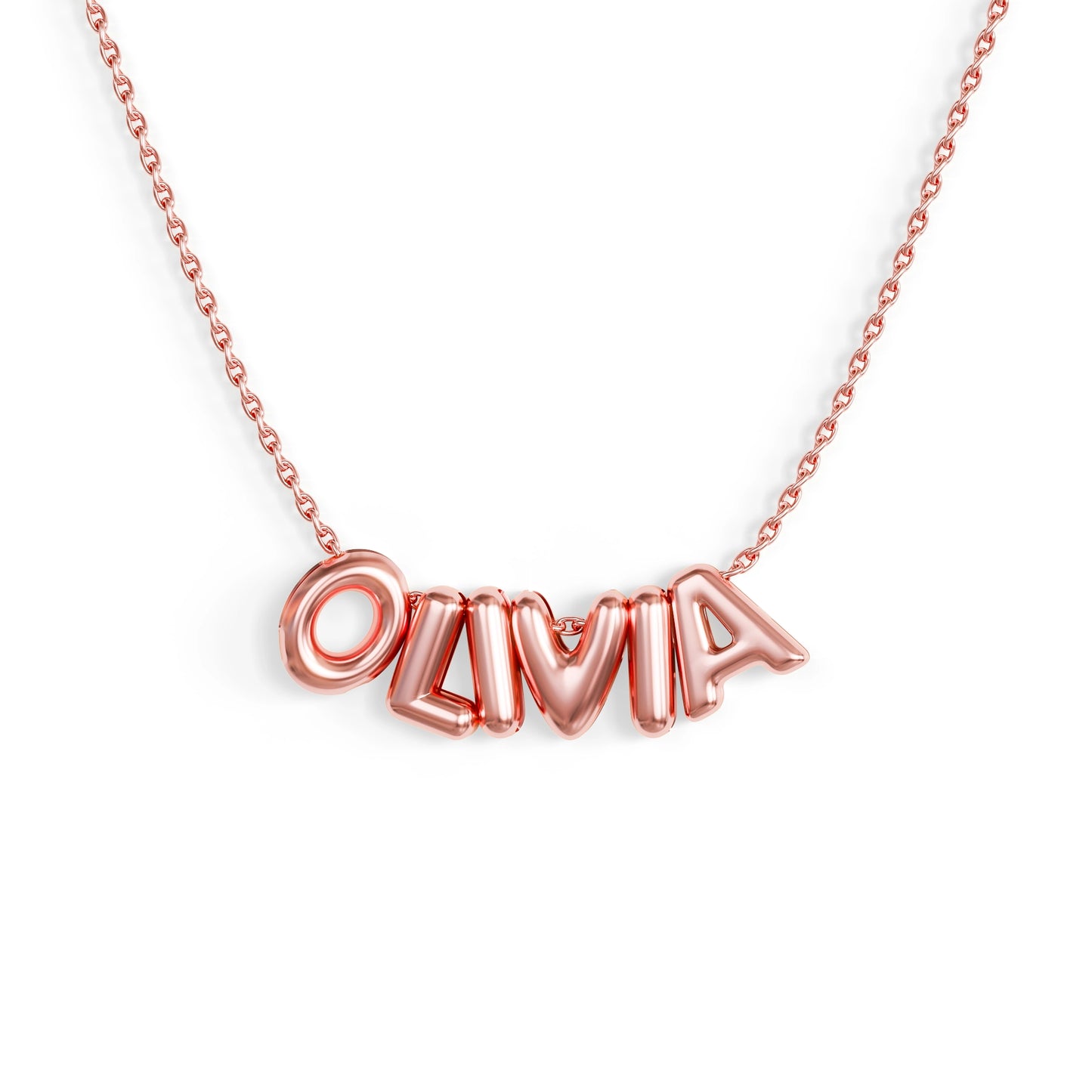 Veilixx™ Bubble Name Necklace