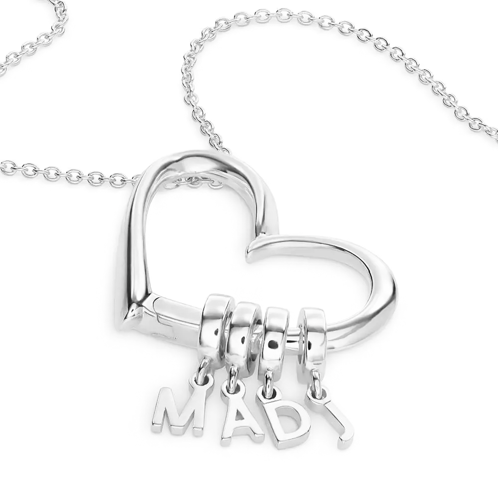Veilixx™ Heart Drop Initials