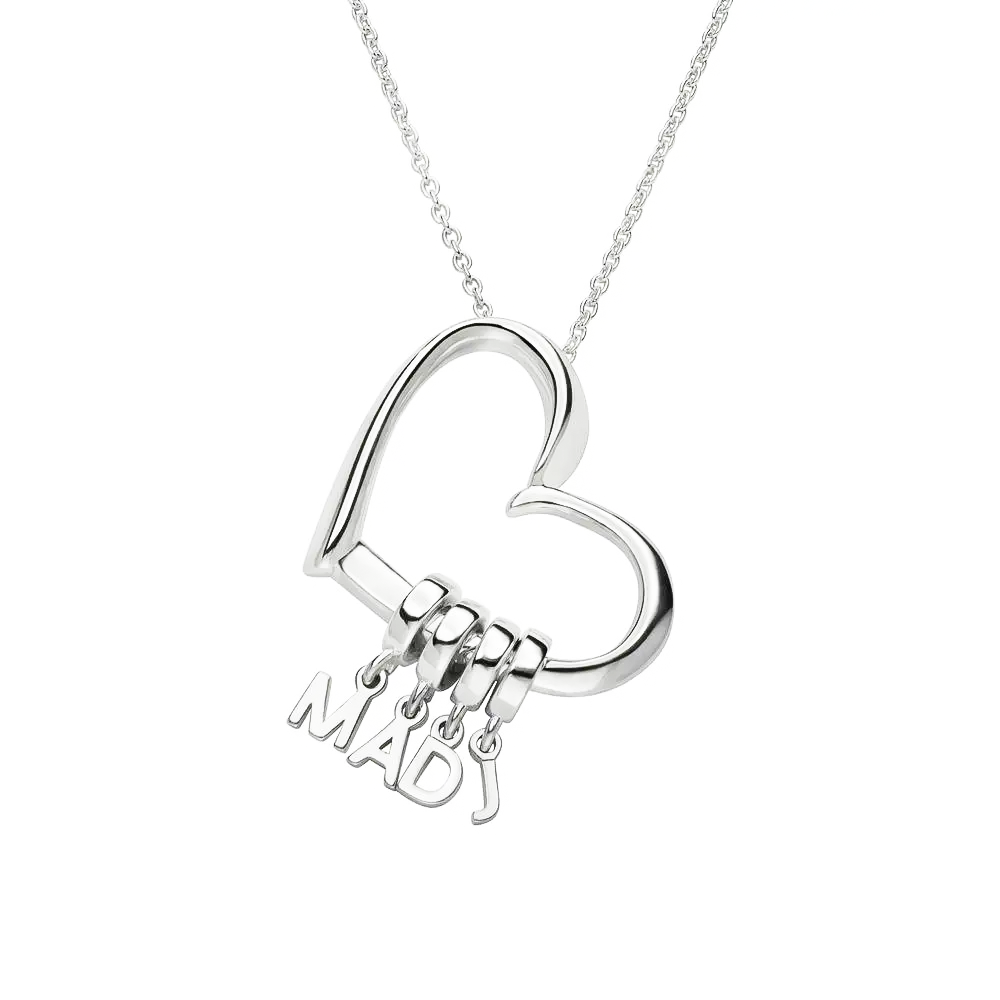 Veilixx™ Heart Drop Initials